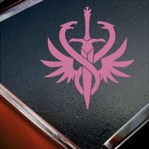  Lineage 2 Hell Knight Class Pink Decal Window Pink Sticker 