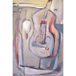  Arrangement for Cello, Original Painting, Home Decor 