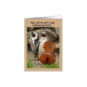  Wedding Music Request   Jazzy Penguins Card Health 