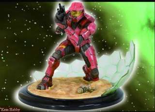 Halo 3 Red Spartan Master Chief Field of Battle Figure  