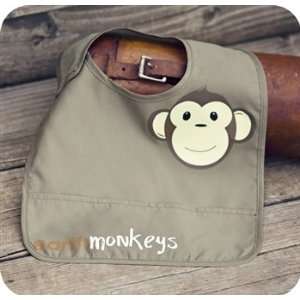  Earth Monkeys Simeon Bib Baby