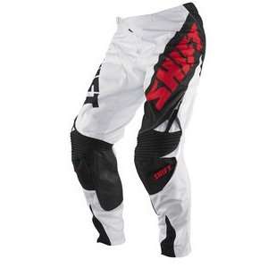  SHIFT REED REPLICA MX/OFFROAD PANTS WHITE/RED 32 USA 