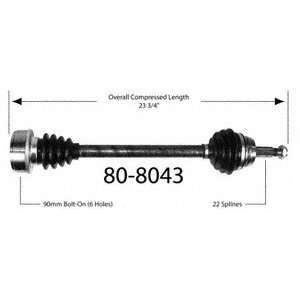  Right CV Axle Shaft Automotive