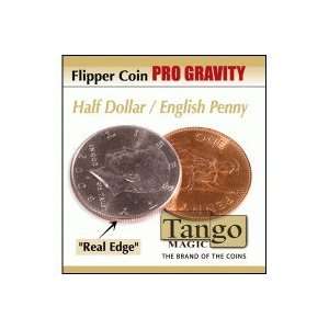  Flipper Coin PRO Gravity Half Dollar/English Penny by 
