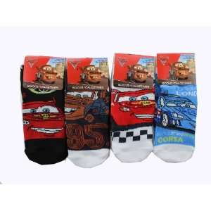  Assorted Cars Socks (3 Piece Set)   Boys Low Cut Socks 