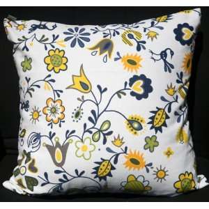  Two (A Pair) Canvas Cotton Cushion Pillow Covers 18/19 