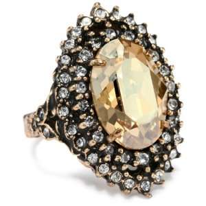  Azaara Crystal Durango Ring, Size 6 Jewelry