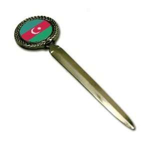  Azerbaijan flag letter opener