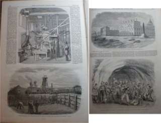 Bakery   Bread Making Machine 1860 Illustrated News  