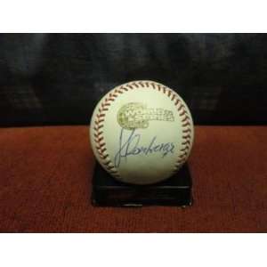 Autographed Jose Contreras Ball   2005 World Series   Autographed 