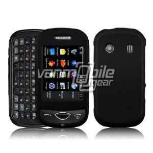  VMG Samsung Corby Plus B3410 Cell Phone   Black Hard 2 Pc 