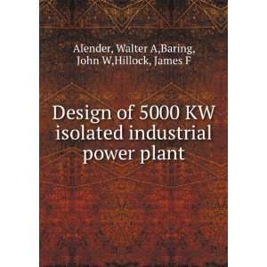   power plant Walter A,Baring, John W,Hillock, James F Alender Books