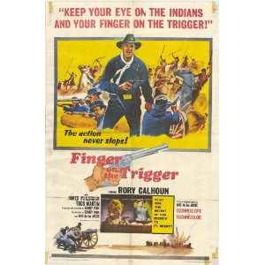  Finger on the Trigger (1965) 27 x 40 Movie Poster Style A 