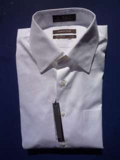    SMARTCARE TRADITIONAL WHITE MEN DRESS SHIRT 16 X 35  