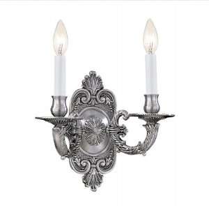  Arlington Wall Sconce in Brass or Pewter