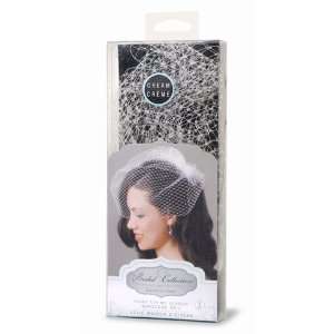  David Tutera Birdcage Veil with Comb   Ivory/Light Cream 