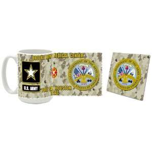  US Army Brooks Army Medical Center Coffee Mug/Coaster 