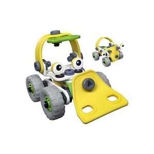   Erector Mini Build and Play YellowGreen Bulldozer Toys & Games