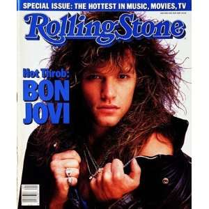  Jon Bon Jovi, 1987 Rolling Stone Cover Poster by E.J. Camp 