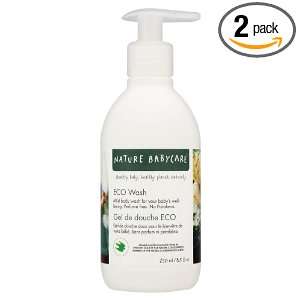  Nature Babycare Eco sensitive Wash, 8.5 Ounce (Pack of 2 