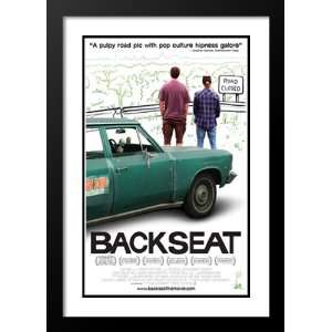 Backseat 32x45 Framed and Double Matted Movie Poster   Style A   2005