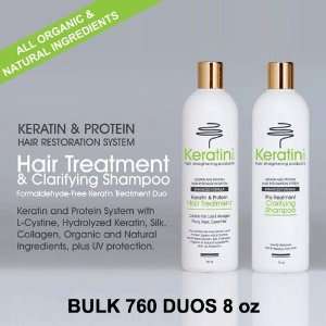 Keratin and Protein System Formaldehyde Free Enhanced Formula with L 
