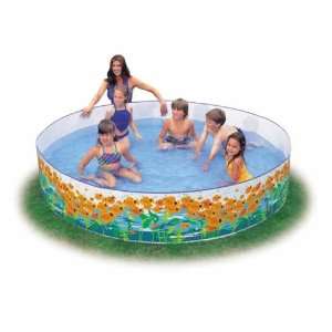    Kids Plastic Snapset Backyard Fish Swimming Pool Toys & Games