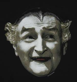   Munsters Grandpa Munster Face Funny TV Show Soft T Shirt Tee  