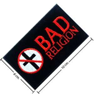 Bad Religion Music Band Logo I Embroidered Iron on Patches Free 