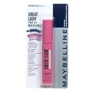   Maybelline Great Lash Mascara Curved Brush Brownis   17496037 Beauty