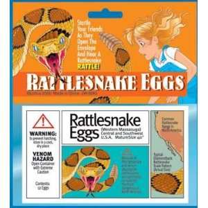  Fake Rattlesnake Eggs Prank gag 4 Pack 
