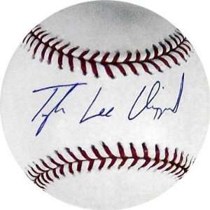  Tyler Lee Clippard Autographed Baseball