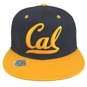  Cal Golden Bears Retro 2 Tone Snapback Cap Hat Everything 