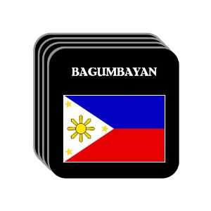  Philippines   BAGUMBAYAN Set of 4 Mini Mousepad Coasters 