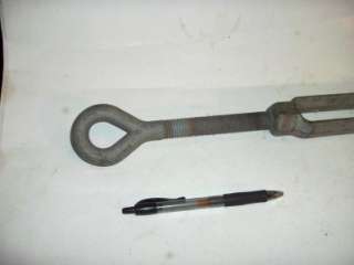 Heavy Duty Galvanized Turnbuckle 3/4 Th Open to 25 1/2  
