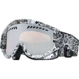  Scott USA Heli OTG Plus Goggle (Tattoo, Silver Chrome Lens 