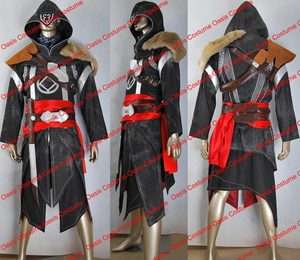 Assassins Creed Revelation​s Ezio cosplay costume Ezio black 