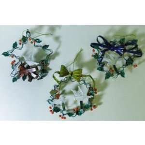 Holly Berry Dove Ornaments Case Pack 15