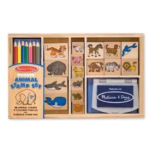  Melissa & Doug Animal Stamp Set Toys & Games