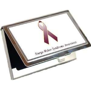  Sturge Weber Syndrome Awareness Ribbon Business Card 