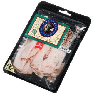   Meats Sliced Roasted Turkey Breast coated with flavorings, 8 oz