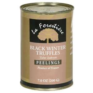 La Forestiere Black Winter Truffle Indicum Peelings, 7 Ounce Unit 