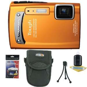  Olympus TG 310 14 MP Digital Camera (Orange) (228055 