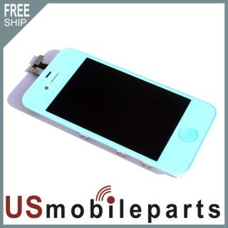   Compatible Blue LCD Touch Sreen Assembly Back Cover Housing Kit US