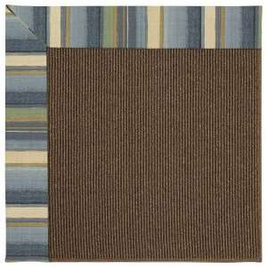   Zoe Java Sisal 2007 Blue Seas 417 18 x 18 Area Rug