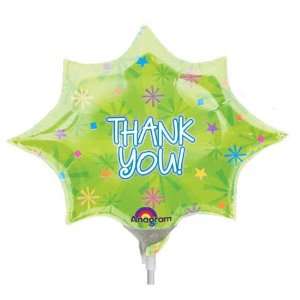  Thank You Burst Mini Shape Balloon Toys & Games