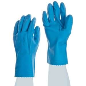 Ansell FL 87 254 Medium Duty Latex Glove, Chemical Resistant, 12 