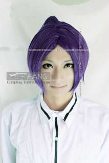 Hitman Reborn Chrome Dokuro Costume Cosplay wig M56 FS  