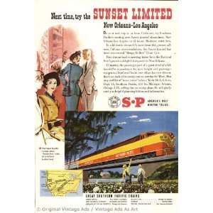  1951 Southern Railway Next time try this Sunset Limited 