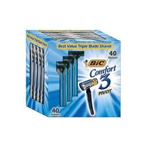  BIC Comfort 3 Pivot Shavers   40 ct. Health & Personal 